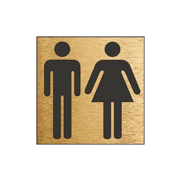 Accuform ENGRAVED ACCUPLY SIGN, Engraved Plastic, 3 in x 3 in PSG311BA - main